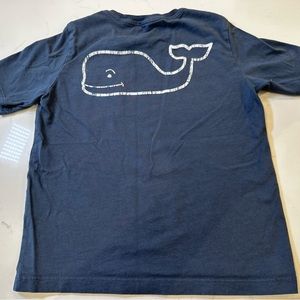 Vineyard Vines Vintage Whale Pocket Tee in Navy